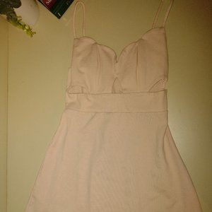 Baby pink dress